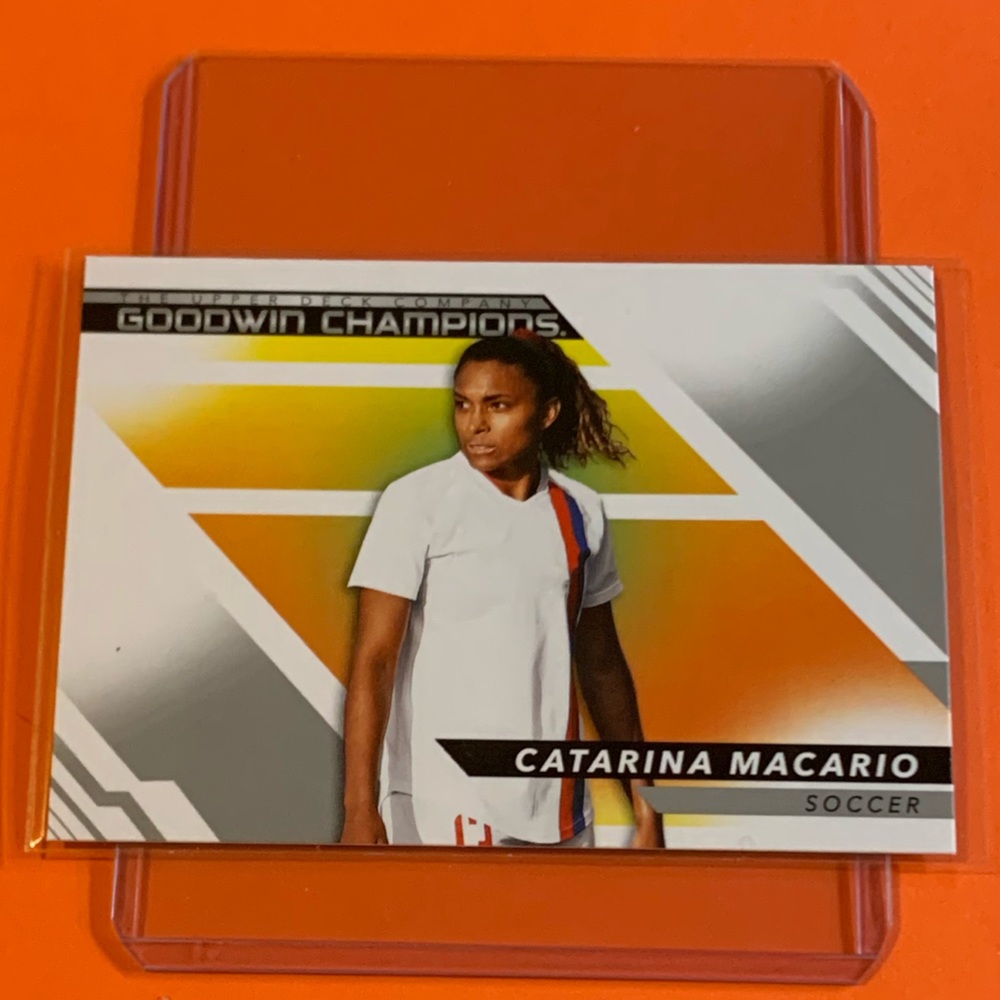 Catarina Macario #98 2022 Upper Deck Goodwin Champions Soccer Trading Card